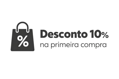 10% de desconto na primeira compra